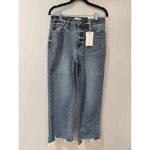 KanCan High Rise Slim Wide Leg Jeans - KC2565L - Size 7/27